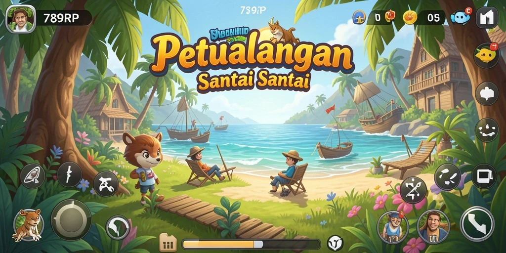 Gameplay santai dan penuh warna dari 789RP yang menghibur.