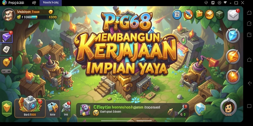 Tampilan gameplay PGG68 yang menarik dan dinamis.