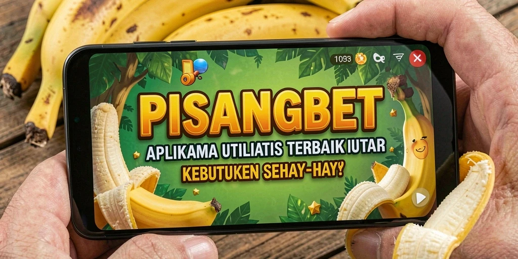 Tampilan antarmuka PISANGBET yang bersih dan intuitif.