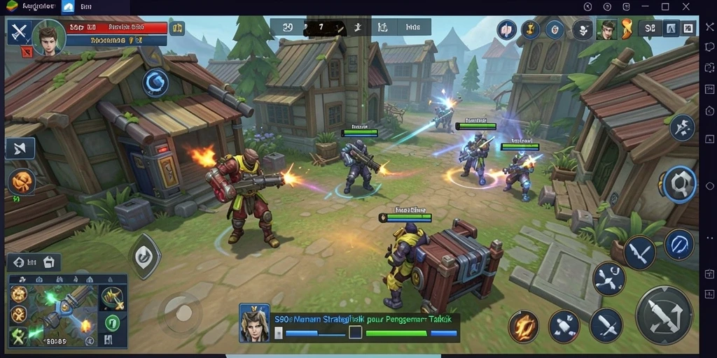 Screenshot gameplay S80 menampilkan aksi strategi yang mendebarkan.