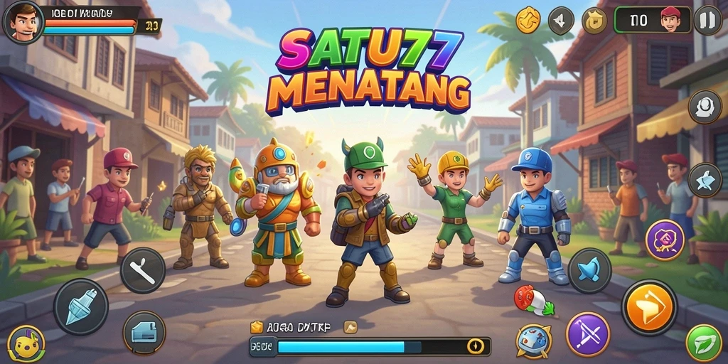 Gameplay seru dan menantang dari SATU77.