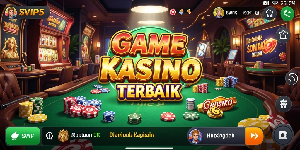 Screenshot dari gameplay seru di SVIP5 dengan aksi kasino yang mendebarkan.